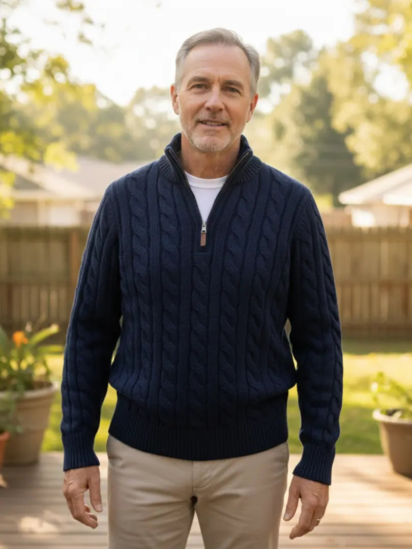 Half-Zip Sweater Rafello&Co