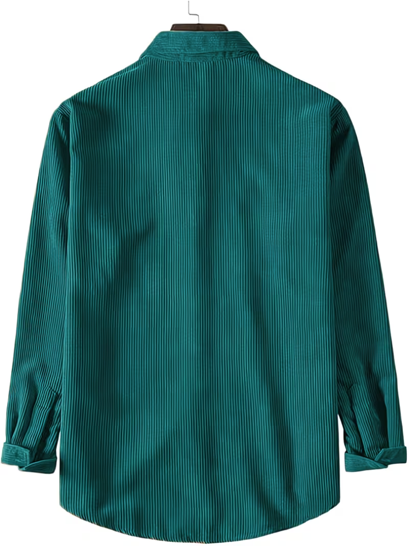 Spring & Autumn Long-Sleeve Corduroy Shirt