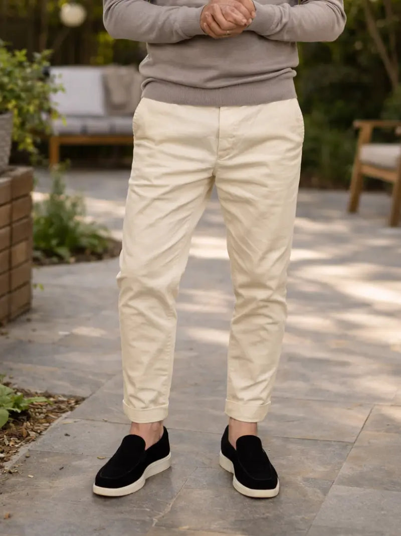 Rafello&Co | Chino Slim Fit Broek Rafello&Co