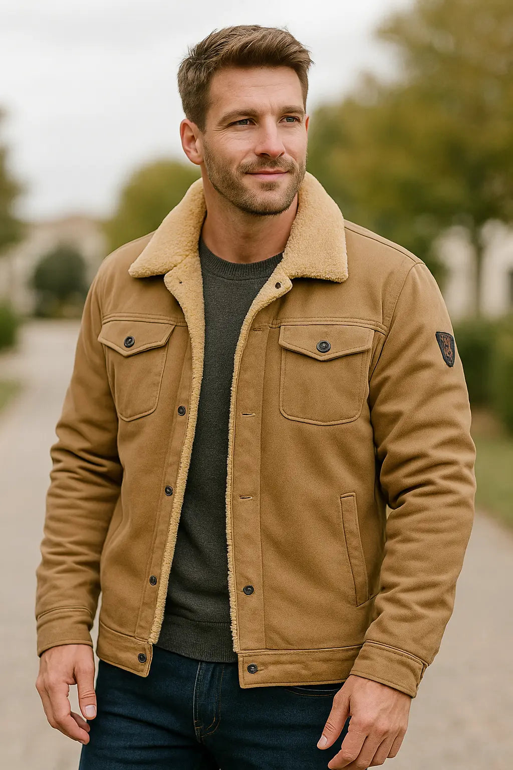 Rafello&Co | Heren Winterjas met Fluwelen Voering