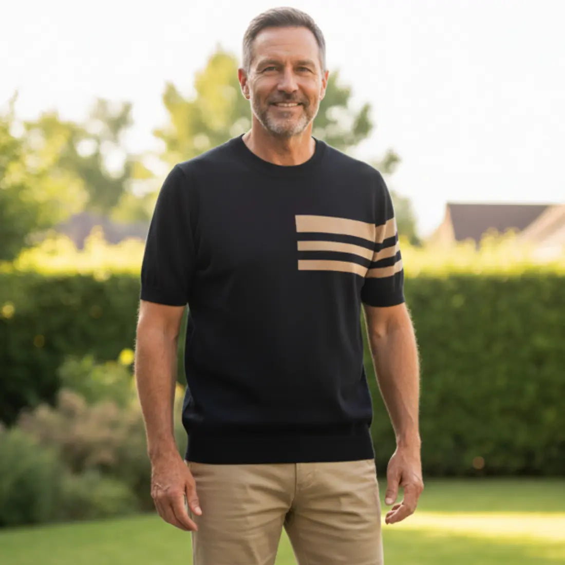 Rafello&Co | Marco Overhemd met Ronde Hals Rafello&Co