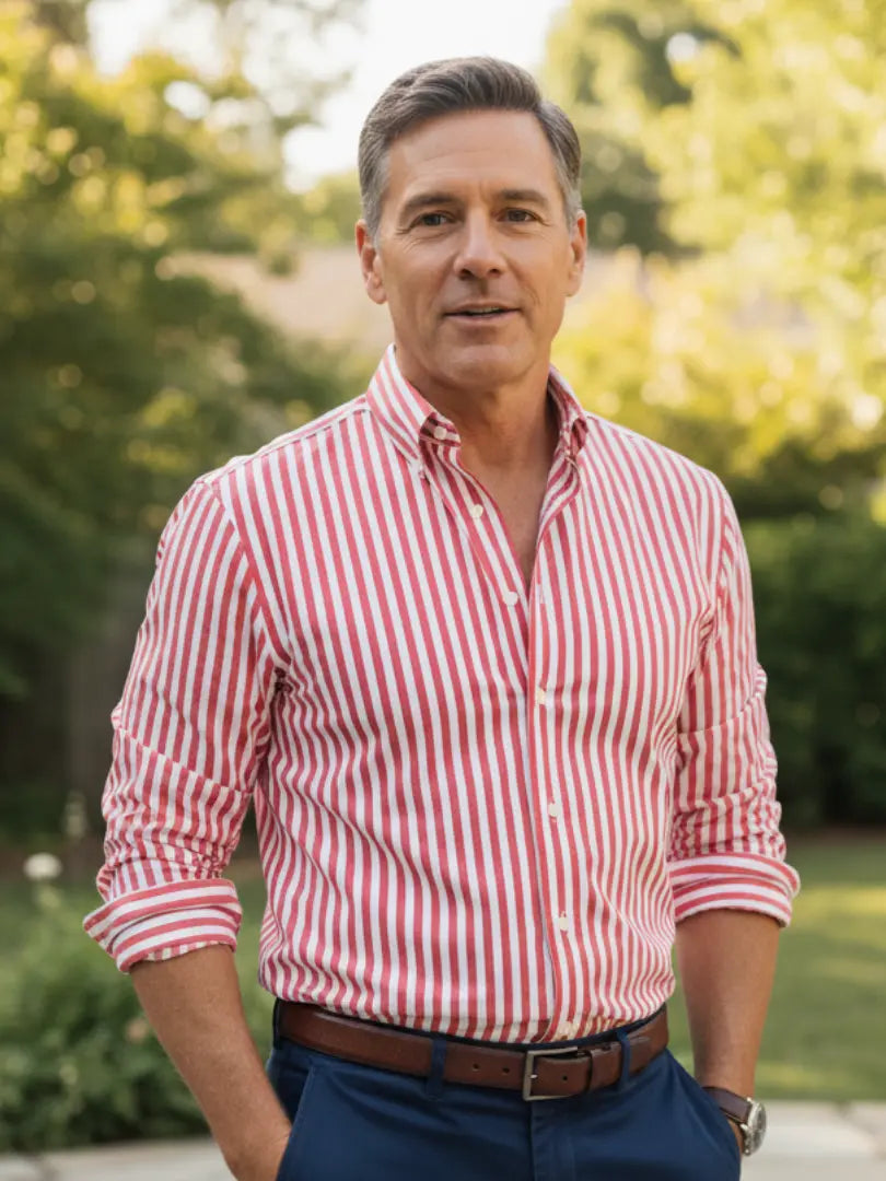 Willem | Gestreept Overhemd Rafello&Co