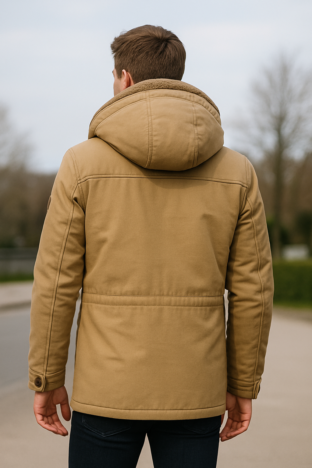 Rafello&Co | Warm Mid-Length Winter Coat