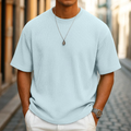 Men's Waffle Knit Summer T-Shirt
