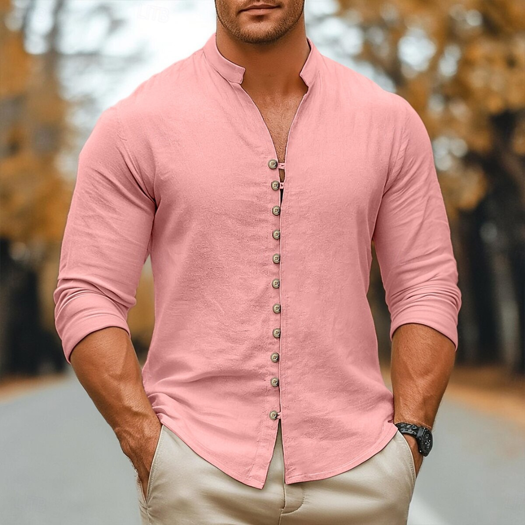 Men’s Lightweight Linen Summer Shirt