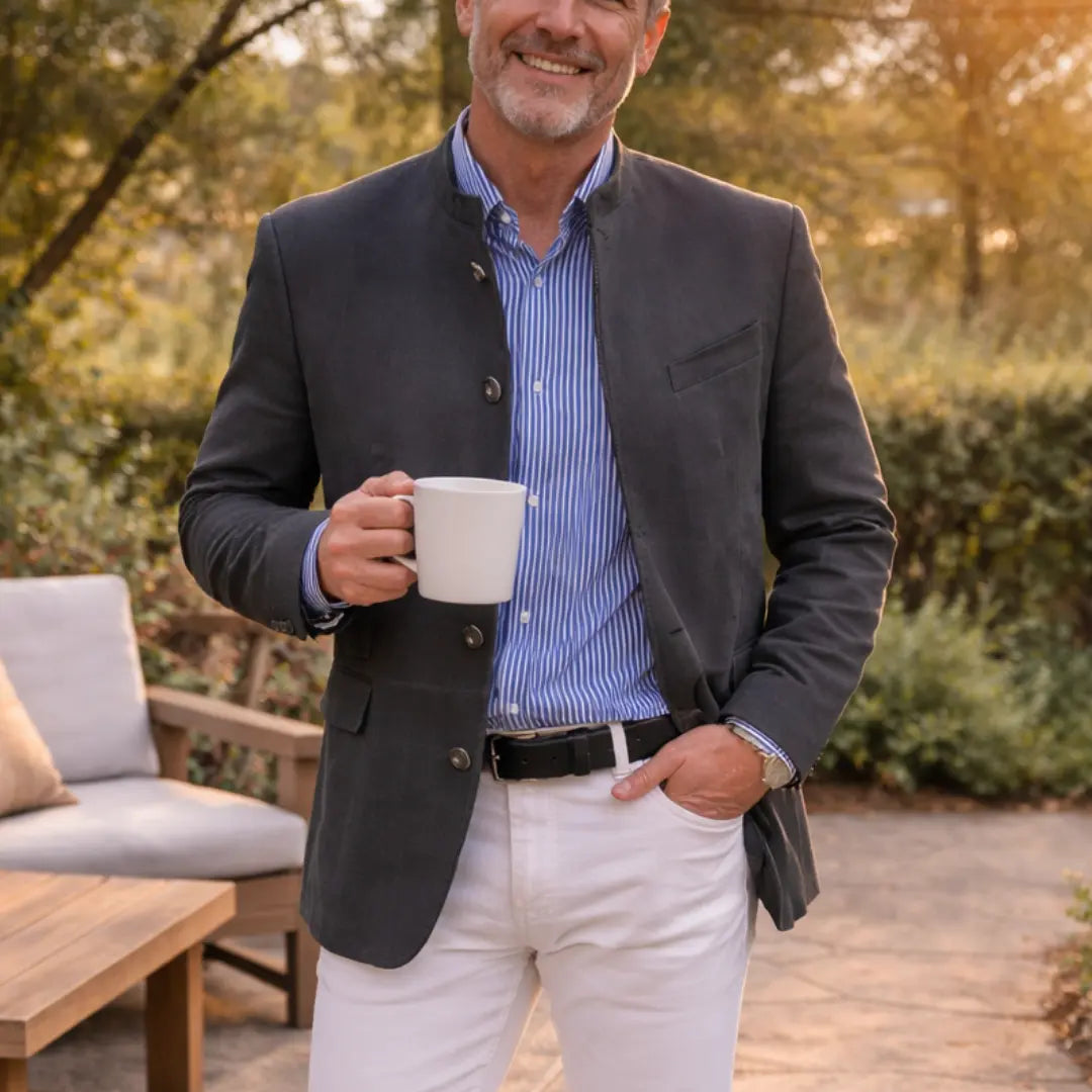 Rafello&Co | Klassiek Suède Jas Rafello&Co