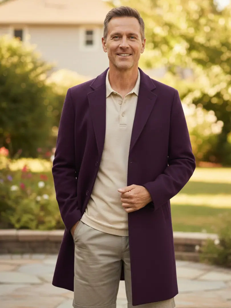 Rafello&Co | Lange Winterjas van Katoen Rafello&Co