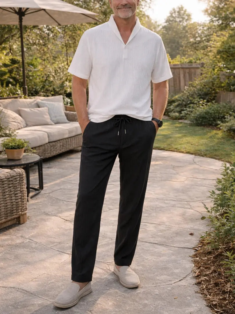 Katoenen Polo- en Broekenset Rafello&Co