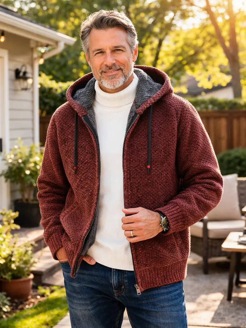 Rafello&Co | Gebreide Hoodie Rafello&Co