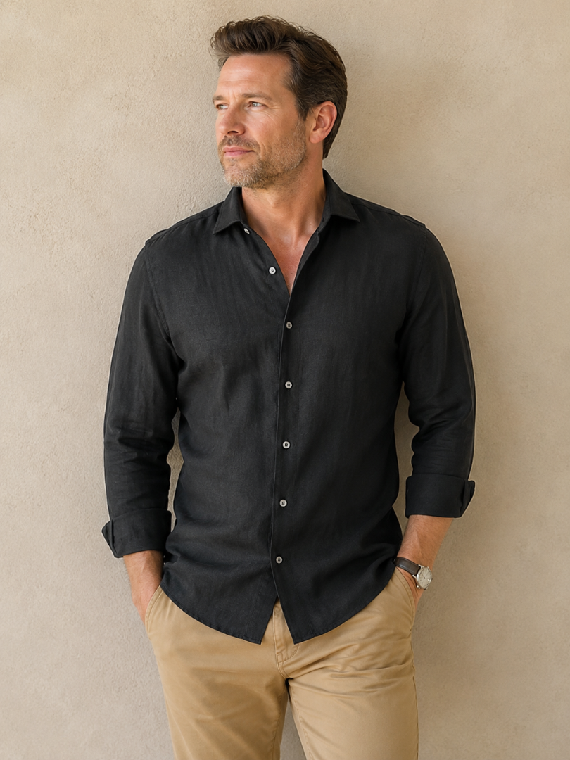 Classic Breathable Linen Shirt