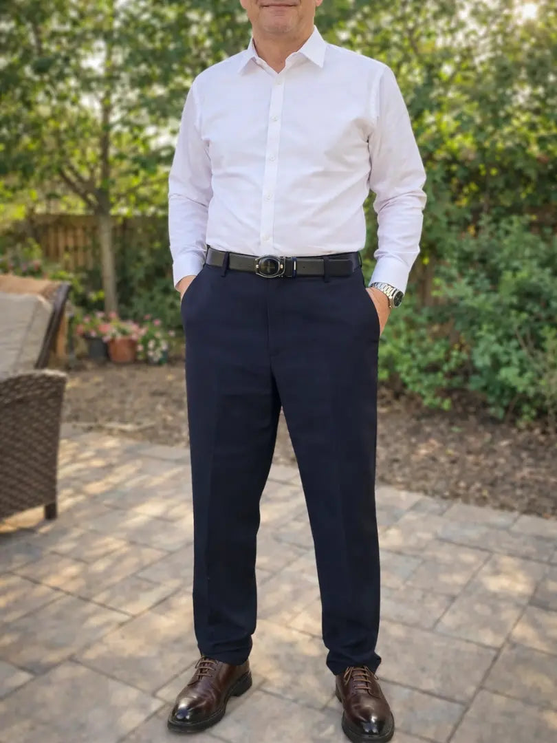 Rafello&Co | Hoog-Elastische Zijdezachte Pantalon Rafello&Co