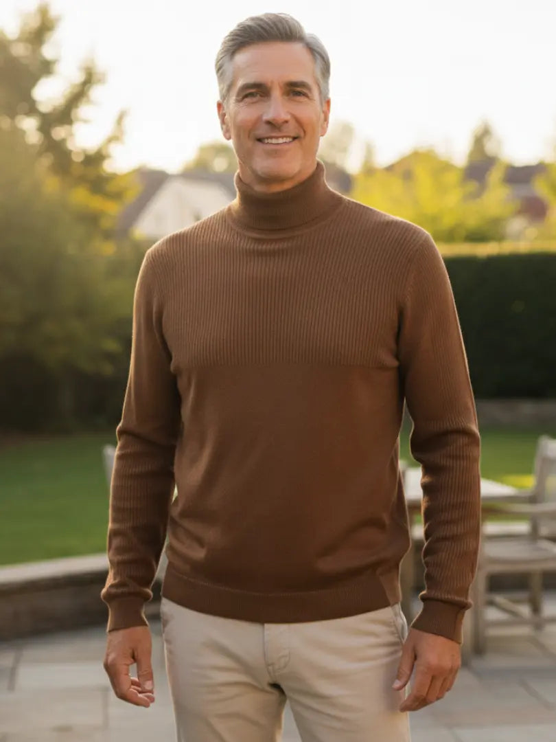 Gstaad – Merino Wool Turtleneck Rafello&Co