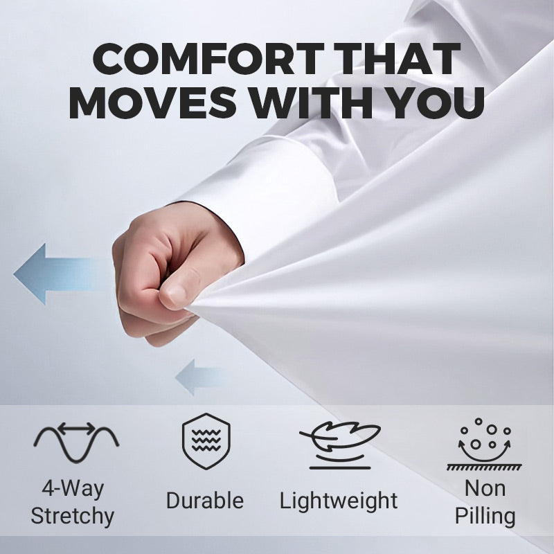 Rafello&Co | Wrinkle-Free Stretch Shirt