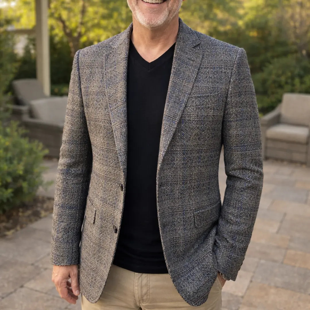 Rafello&Co | Elegante Tartan Blazer Rafello&Co