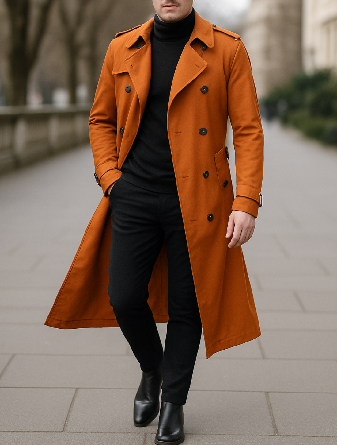 Rafello&Co | Stijlvolle Casual Trenchcoat