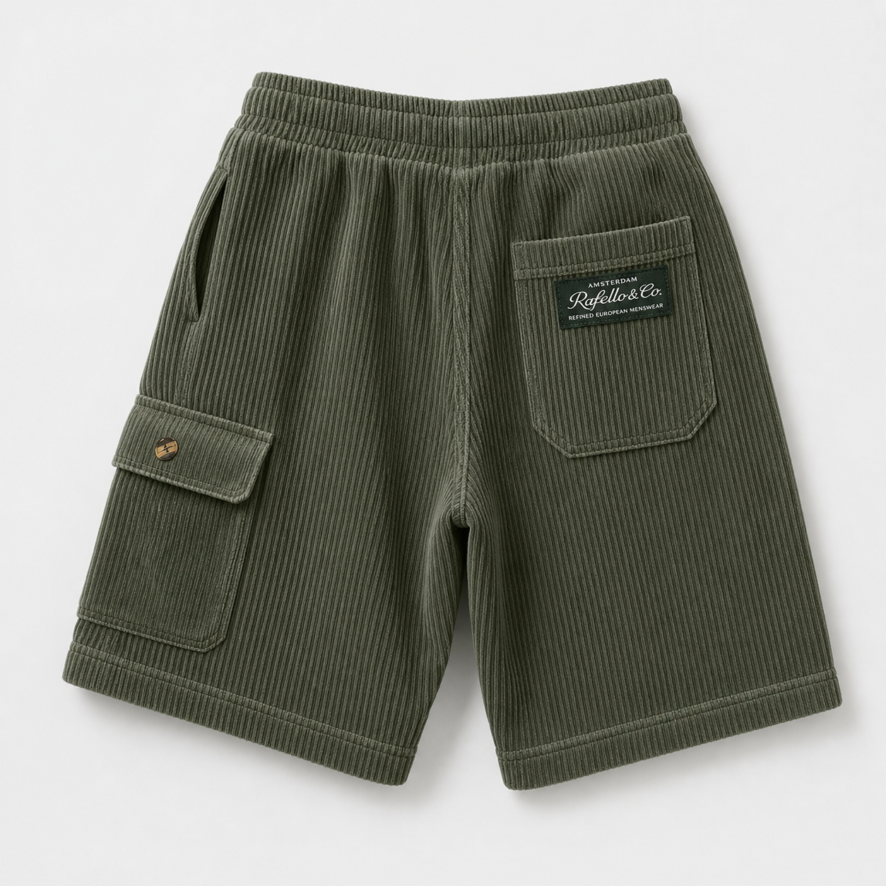 Men’s Corduroy Cargo Shorts