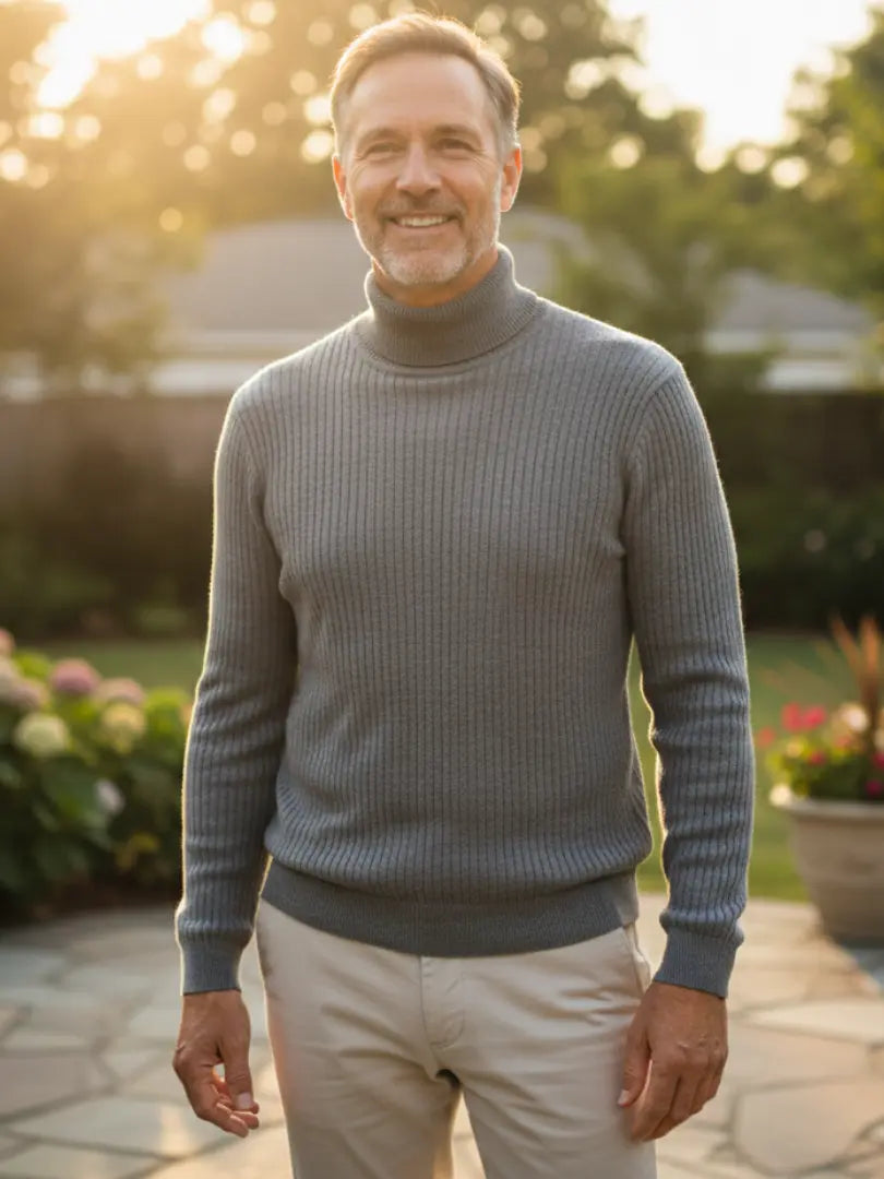 Gstaad – Merino Wool Turtleneck Rafello&Co