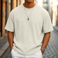Men's Waffle Knit Summer T-Shirt