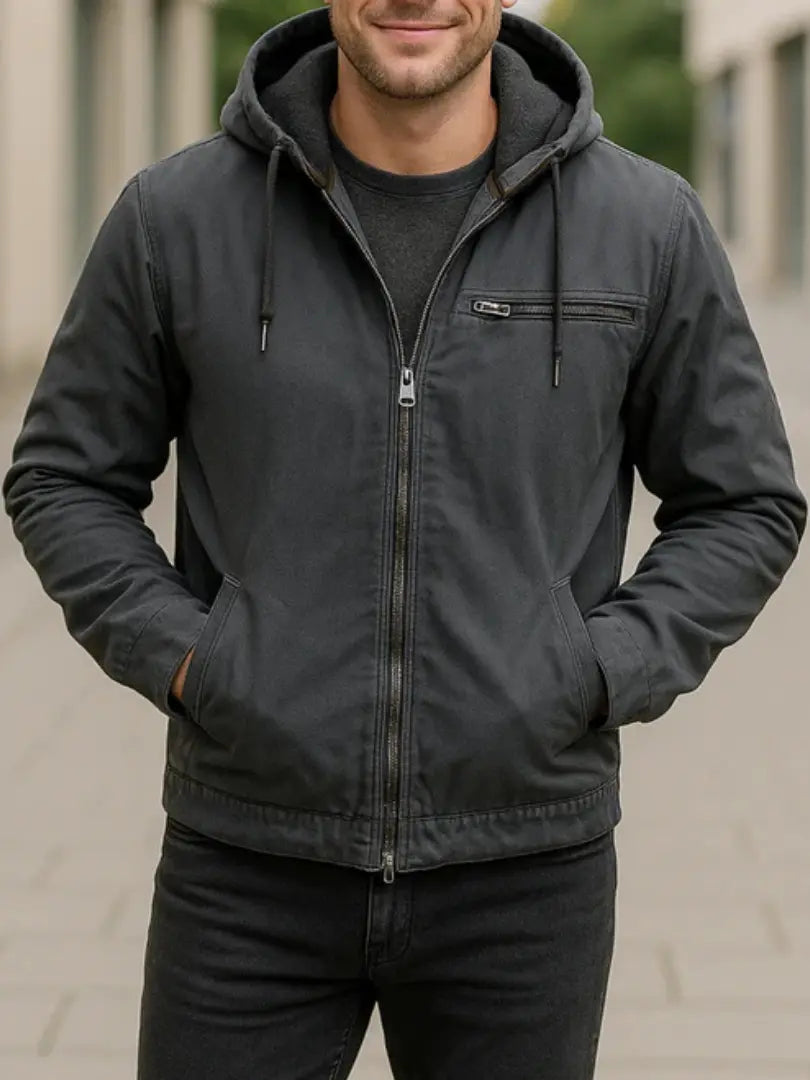 Rafello&Co | Warme Gevoerde Hoodie voor Casual Gebruik Rafello&Co