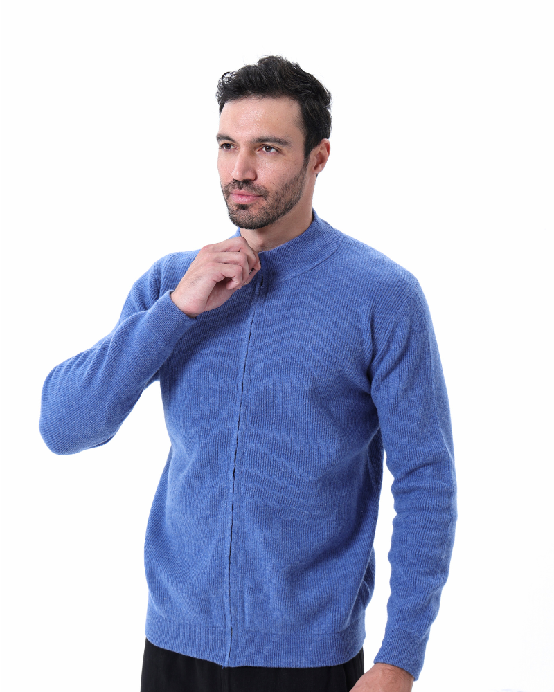 Cashmere Zip Sweater