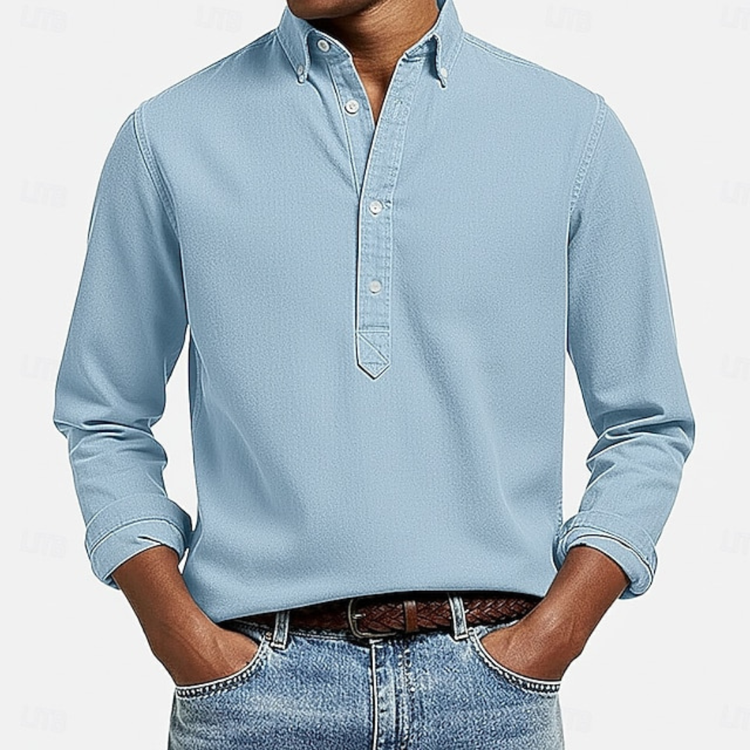 Everyday Elegance Popover Buttondown Shirt