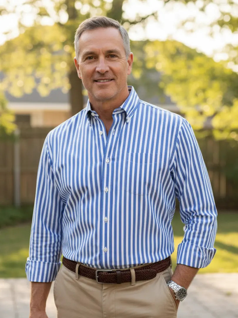 Willem | Gestreept Overhemd Rafello&Co