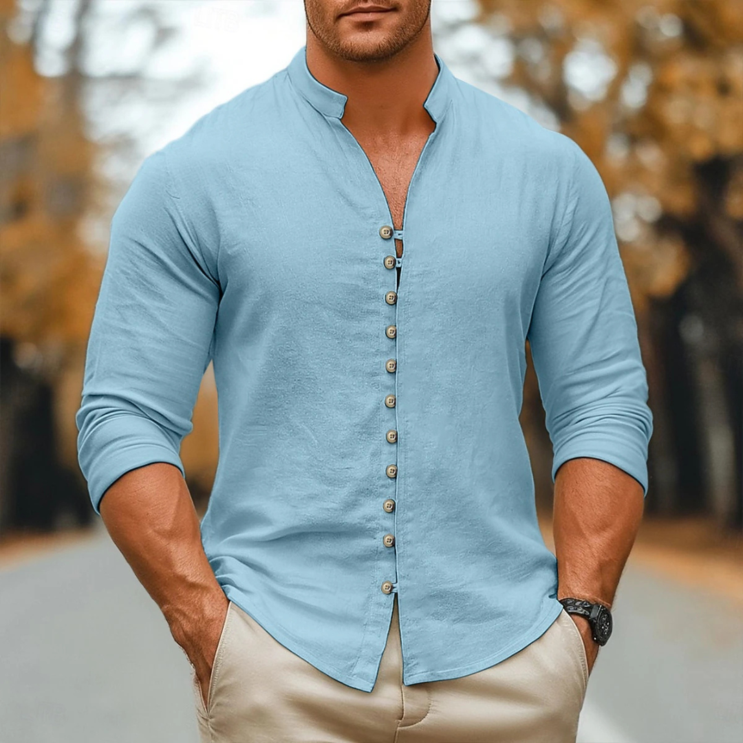 Men’s Lightweight Linen Summer Shirt