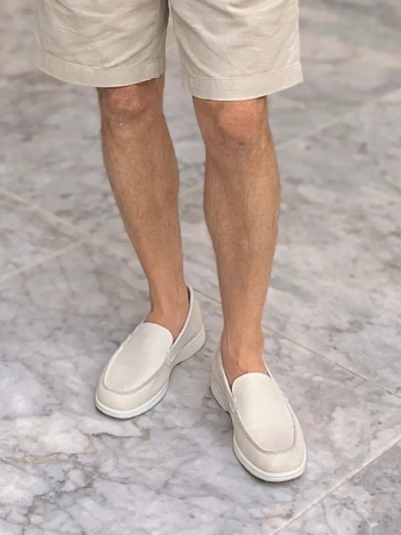 Vintage Koeienhuid Leren Instapschoenen Rafello&Co