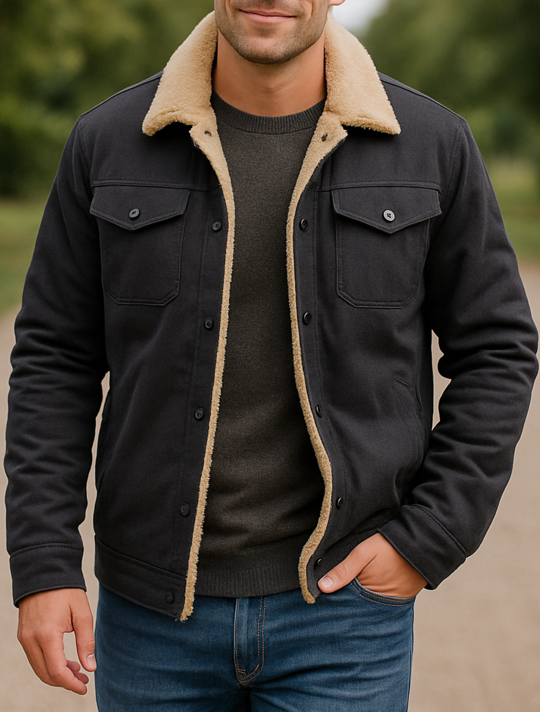 Rafello&Co | Warm Fleece Jacket for Fall