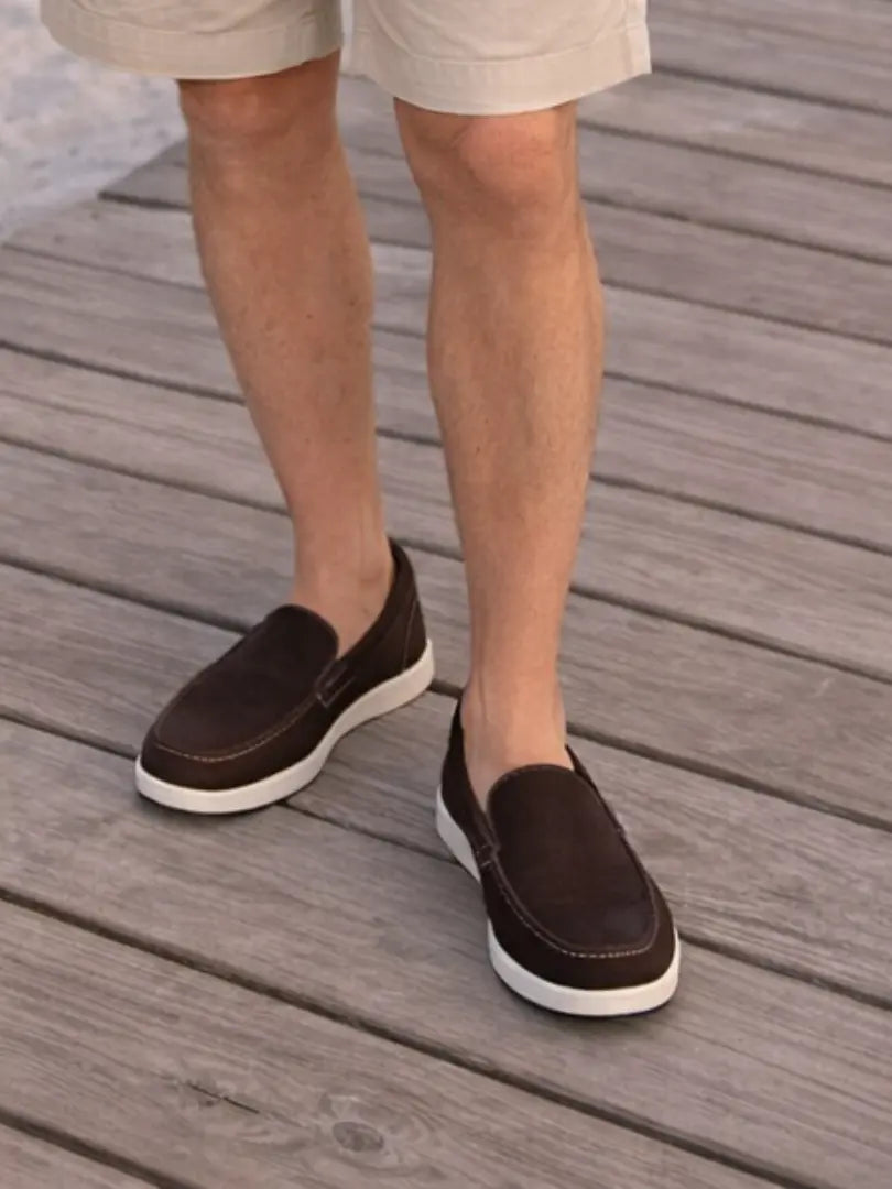 Vintage Koeienhuid Leren Instapschoenen Rafello&Co