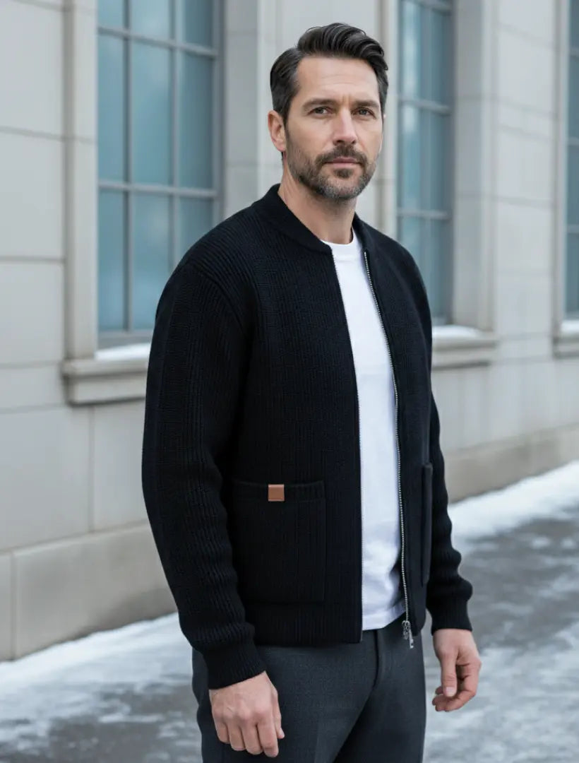 Rafello&Co | Elegante Gebreide Jas Rafello&Co