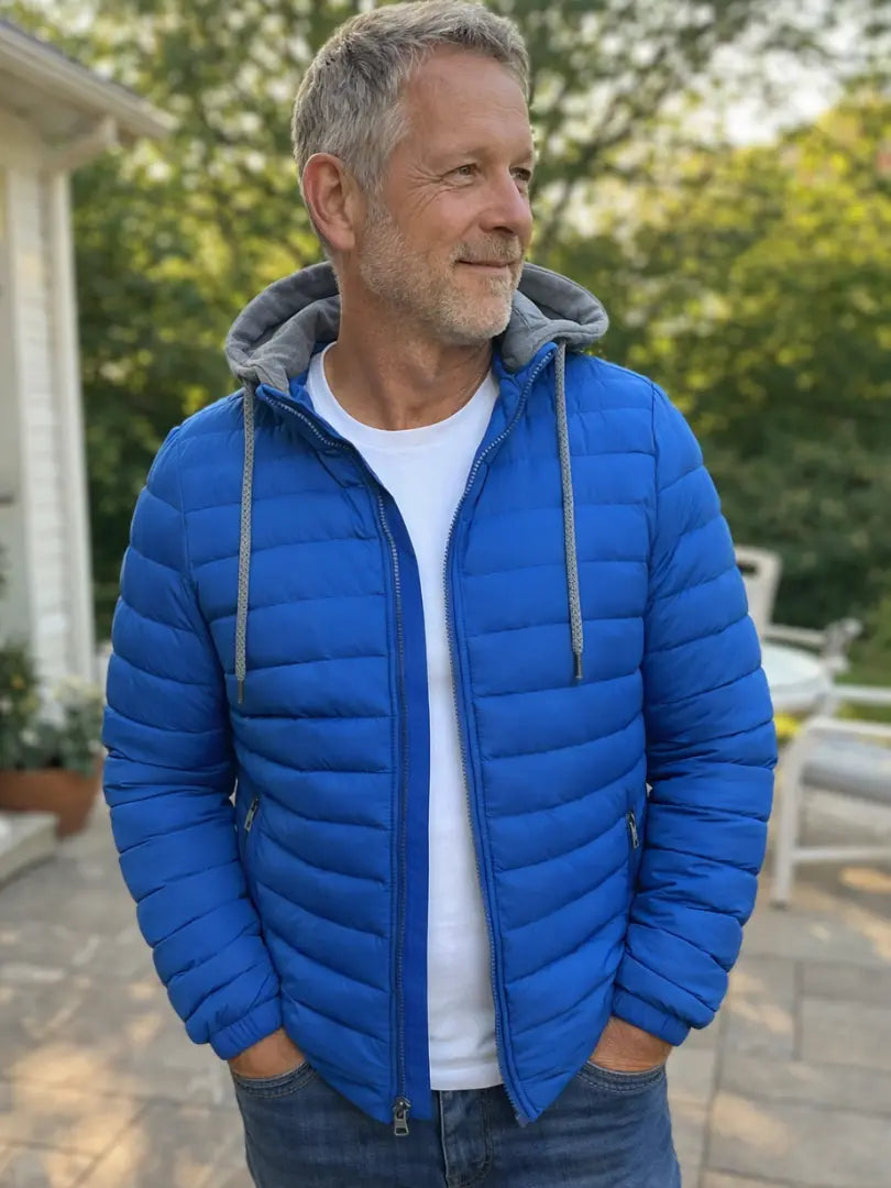 Rafello&Co | Lichtgewicht Gewatteerde Jas met Capuchon Rafello&Co