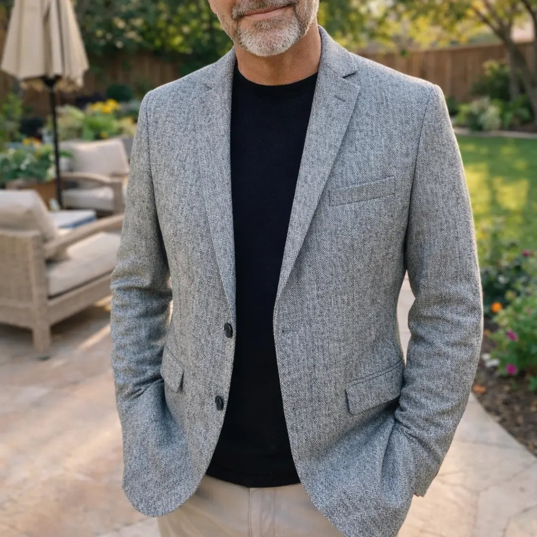 Rafello&Co | Elegante Tartan Blazer Rafello&Co