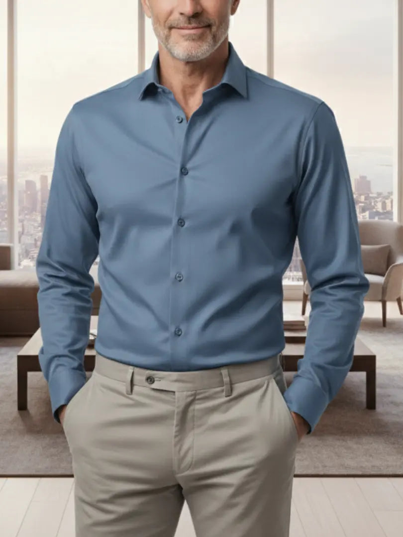 Rafello&Co | Premium Stretch Overhemd Rafello&Co