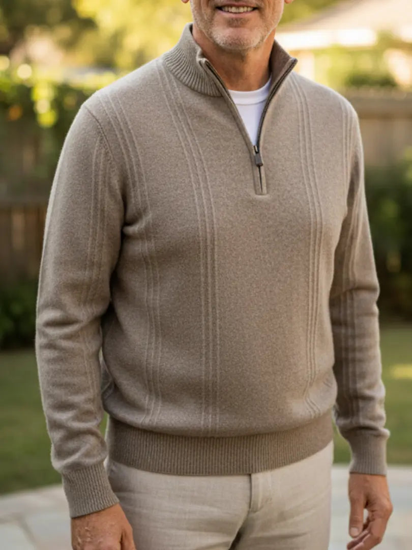 Rafello's Kasjmieren Half-Zip Vest Rafello&Co