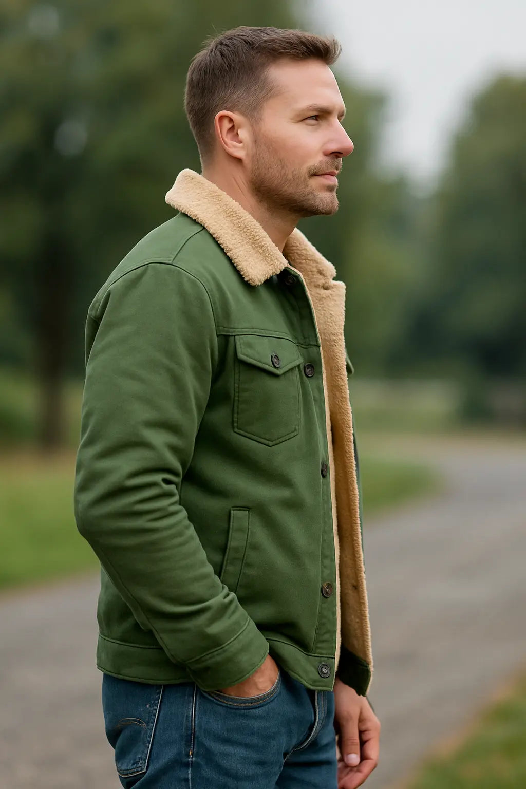 Rafello&Co | Heren Winterjas met Fluwelen Voering