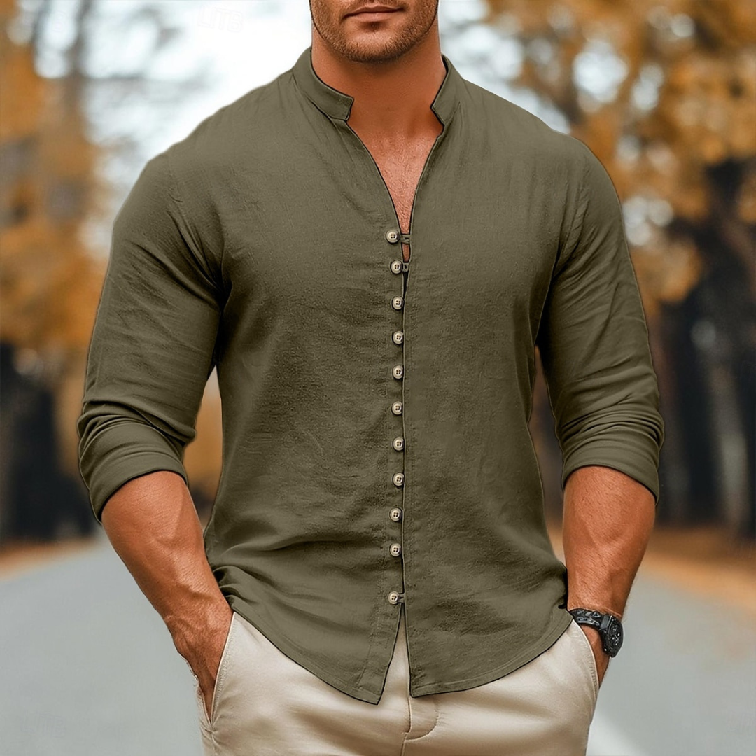 Men’s Lightweight Linen Summer Shirt