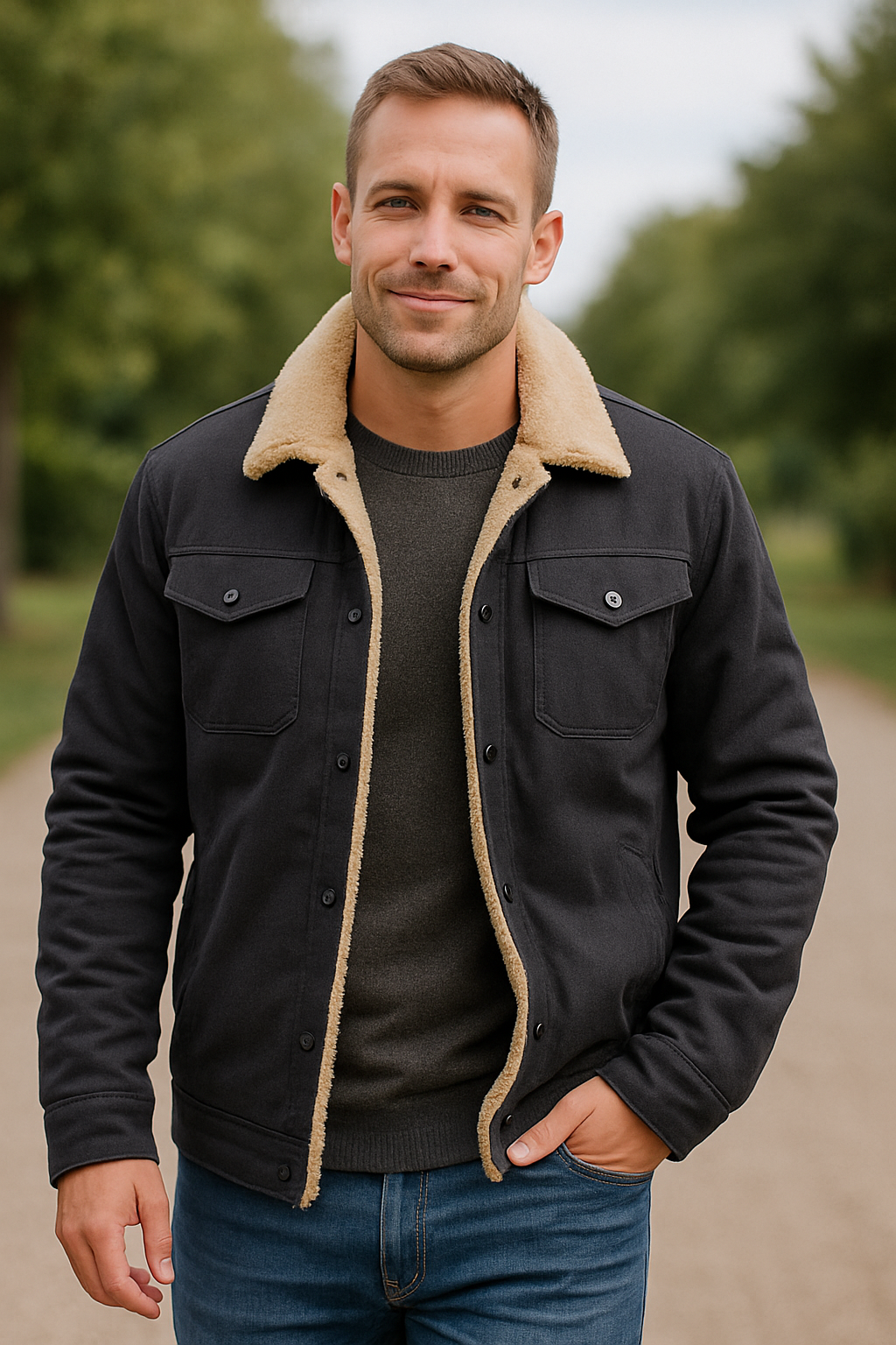 Rafello&Co | Warm Fleece Jacket for Fall