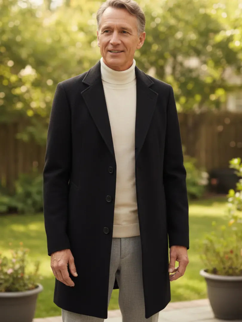 Rafello&Co | Lange Winterjas van Katoen Rafello&Co