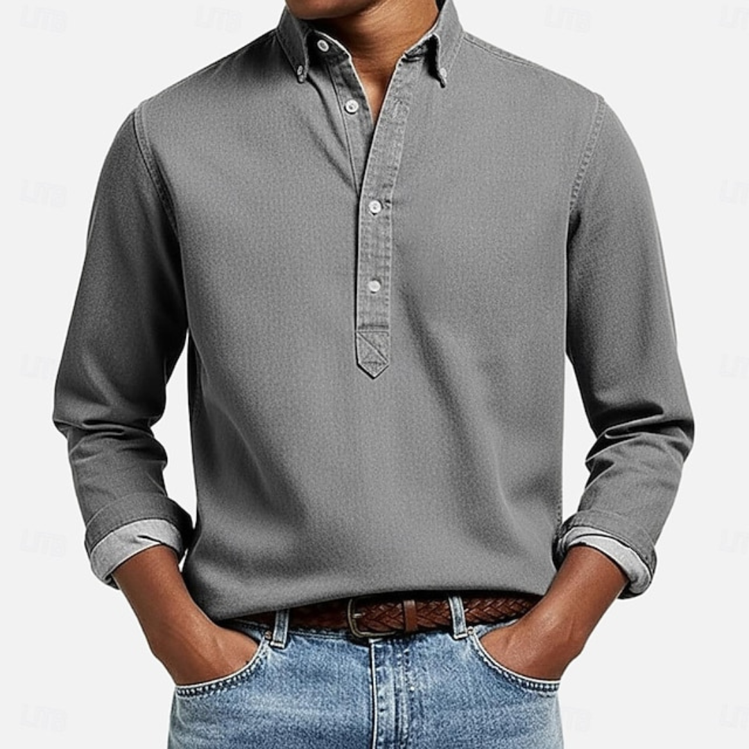 Everyday Elegance Popover Buttondown Shirt