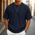 Men's Waffle Knit Summer T-Shirt