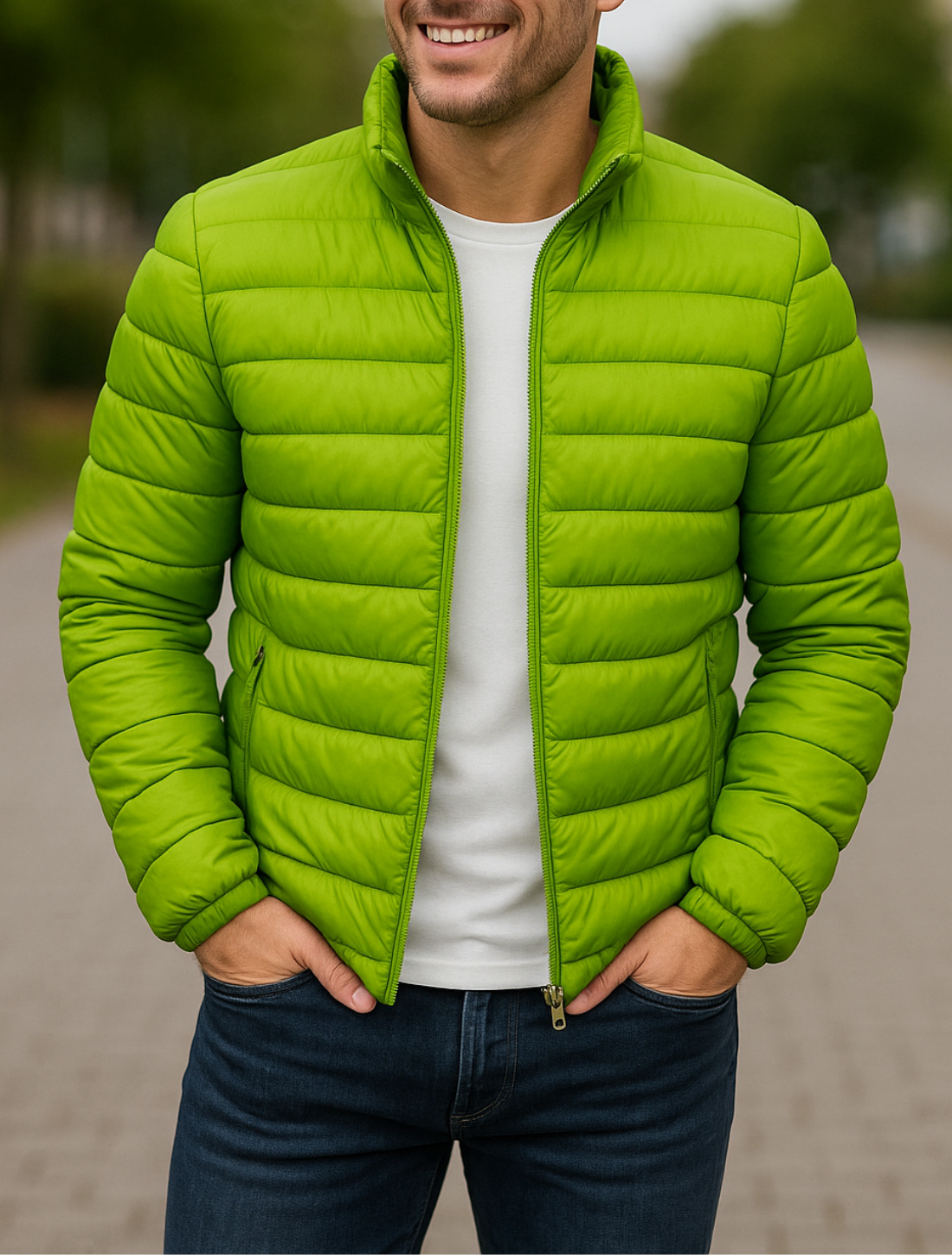 Rafello&Co | Warme Gewatteerde Windjas