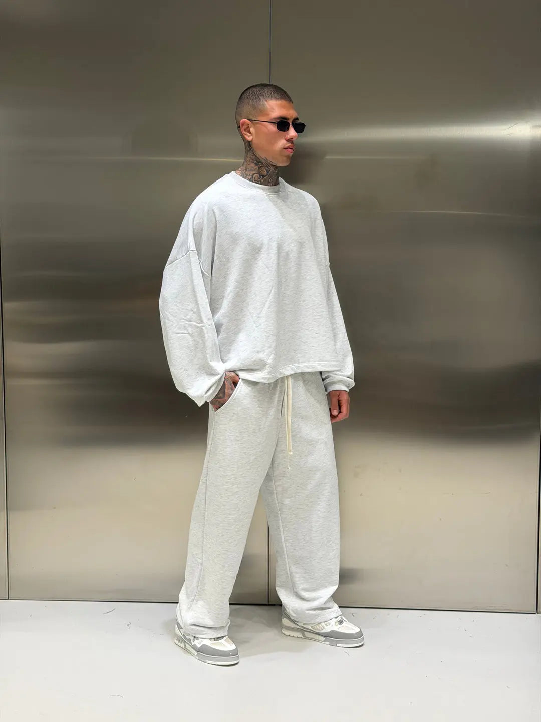 Rafello&Co | Oversized Jumpsuit met Ronde Hals Rafello&Co