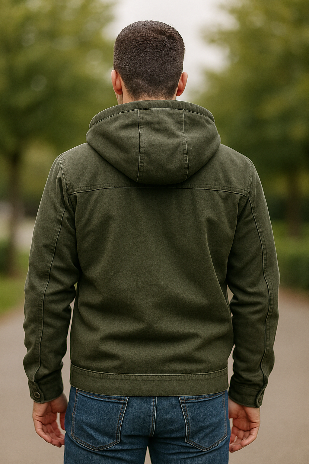 Rafello&Co | Warme Gevoerde Hoodie voor Casual Gebruik