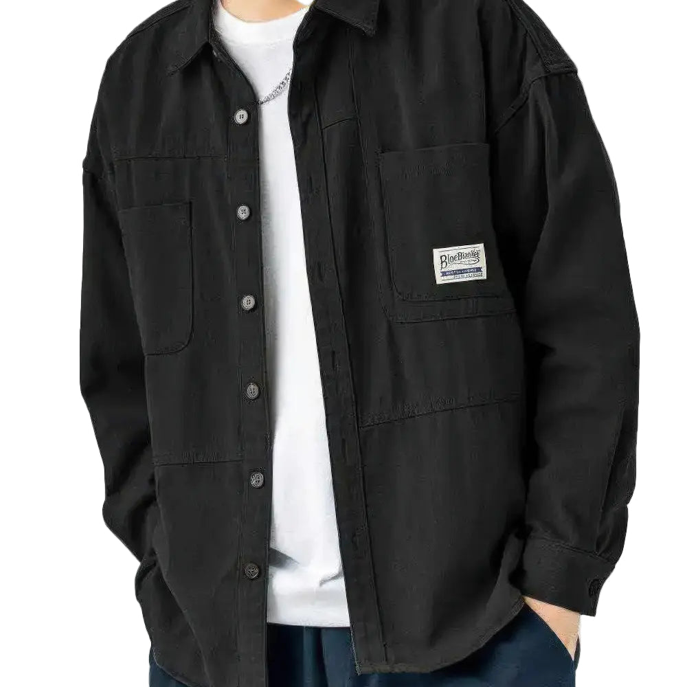 Rafello&Co | Men's Long Sleeve Shirt with Pockets