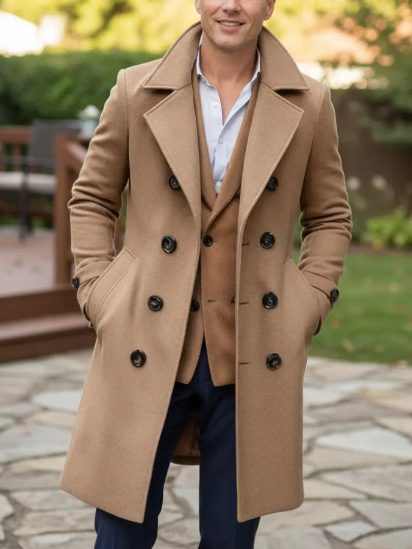 Rafello&Co | Enkele Borst Wollen Jas Rafello&Co