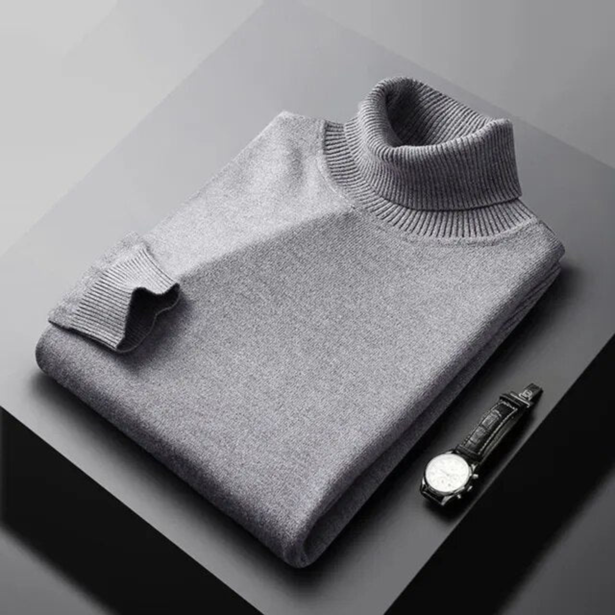 Rafello&Co | Classic Turtleneck Knit Sweater