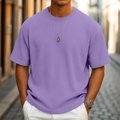 Men's Waffle Knit Summer T-Shirt