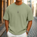 Men's Waffle Knit Summer T-Shirt