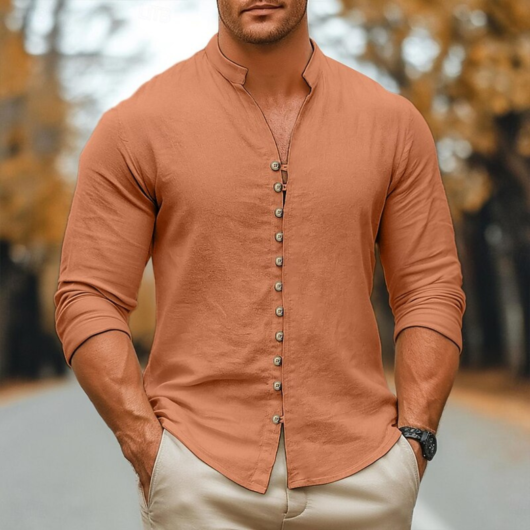 Men’s Lightweight Linen Summer Shirt